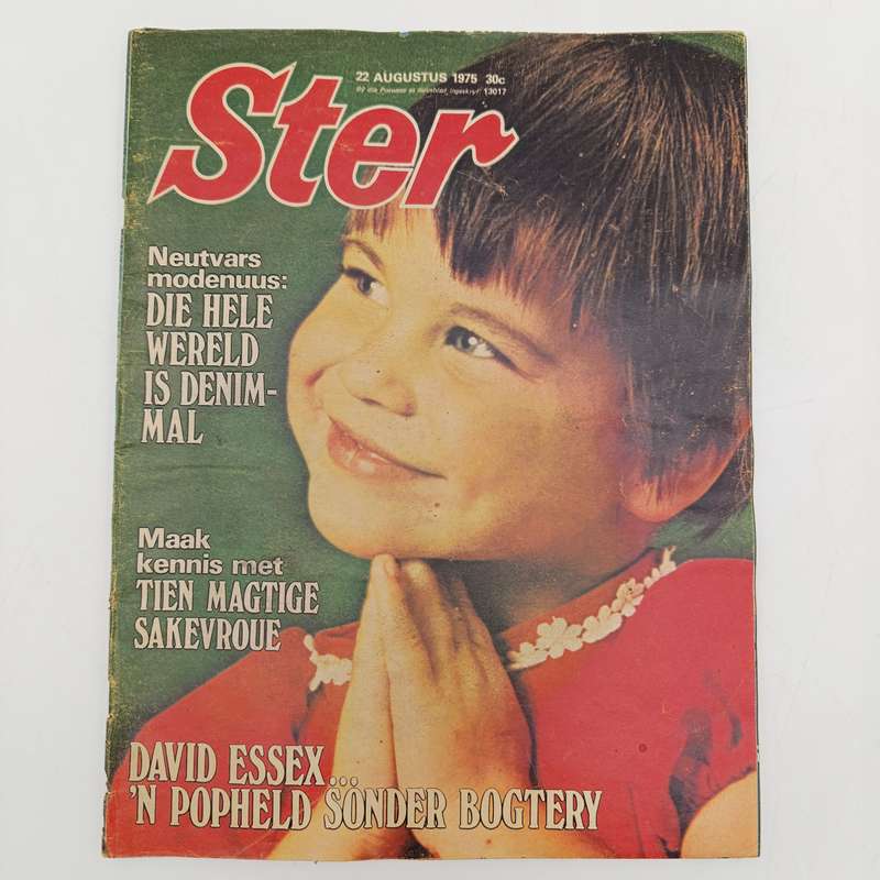Vintage Ster magazine - 22 August 1975 issue