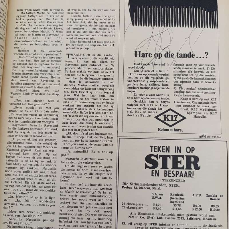 Vintage Ster magazine - 26 January 1973 issue