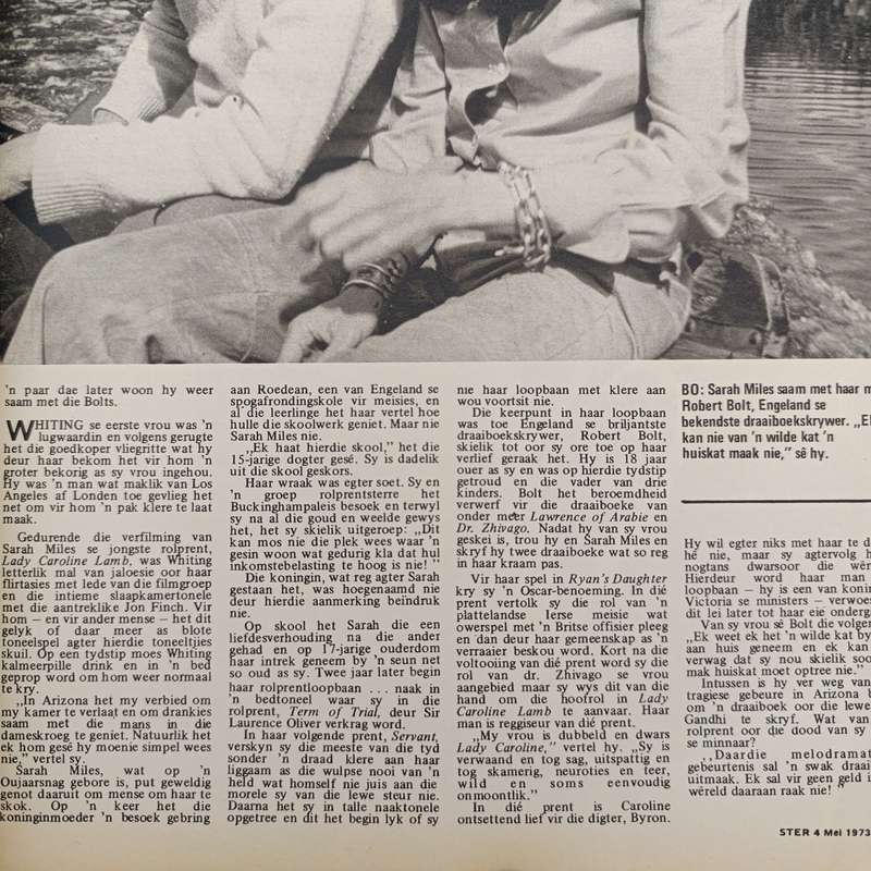 Vintage Ster with Nou magazine - 4 May 1973 issue