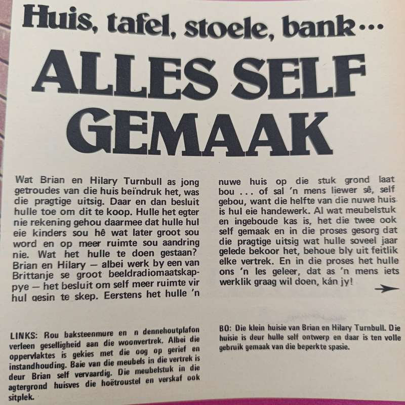 Vintage Ster magazine - 6 September 1974 issue