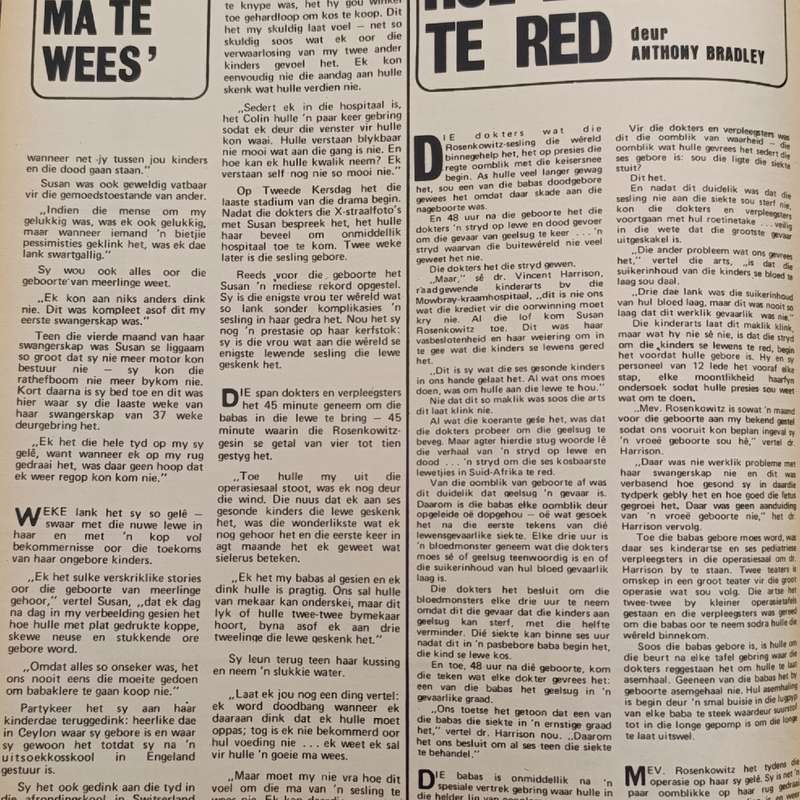 Vintage Ster magazine - 1 February 1974 issue