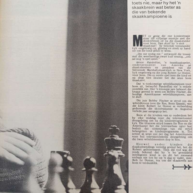 Vintage Ster with Nou magazine - 27 April 1973 issue