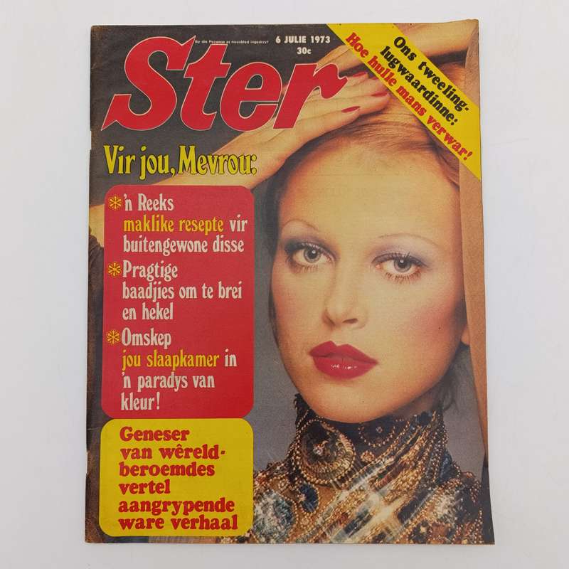 Vintage Ster magazine - 6 July 1973 issue