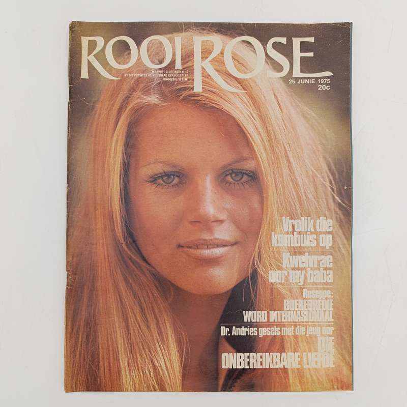 Vintage Rooi Rose magazine - 25 June 1975 issue