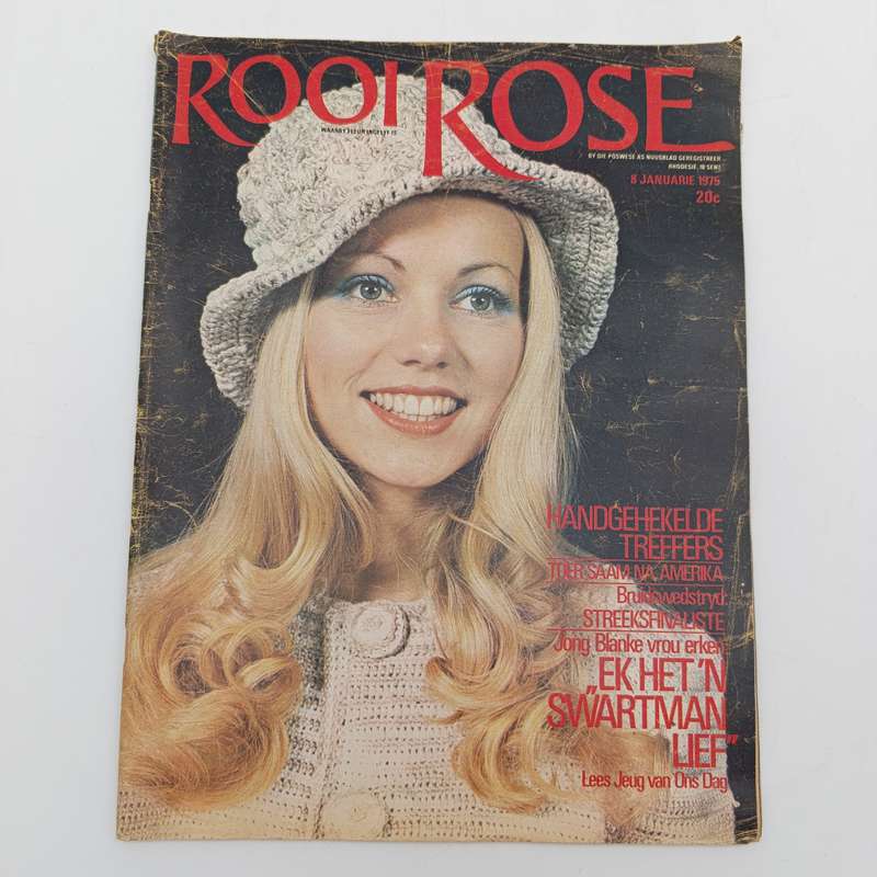 Vintage Rooi Rose magazine - 8 January 1975 issue