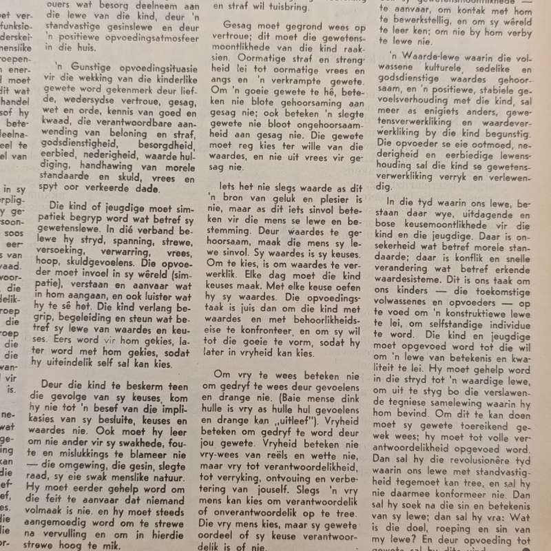 Vintage Rooi Rose magazine - 8 January 1975 issue