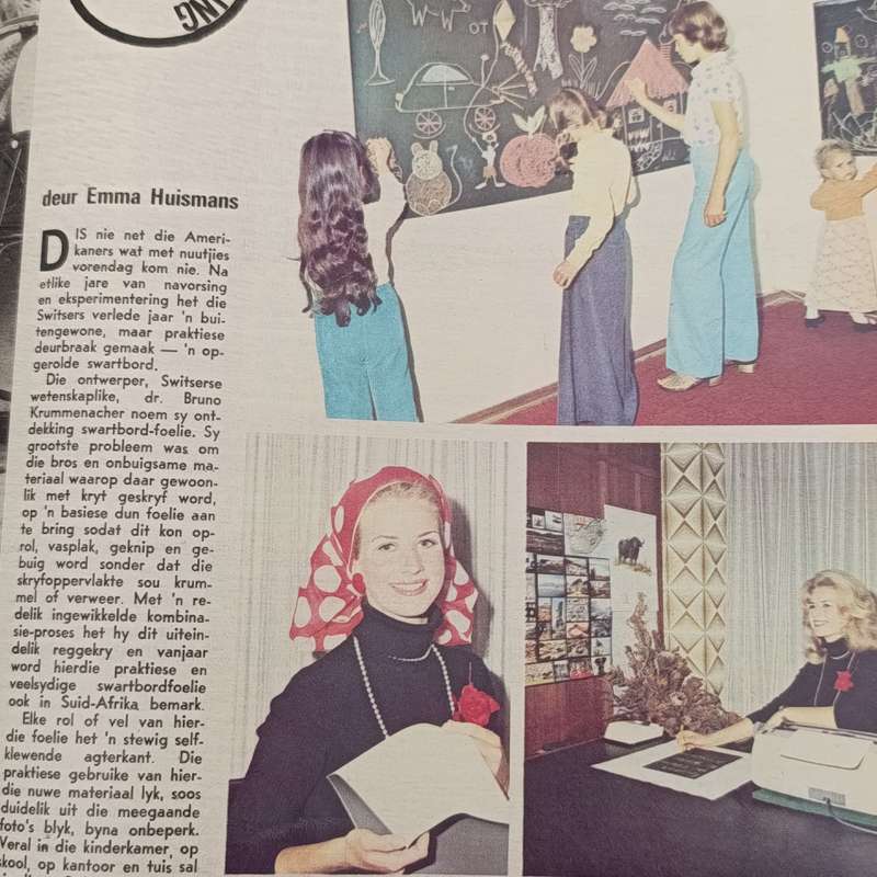 Vintage Rooi Rose magazine - 8 January 1975 issue
