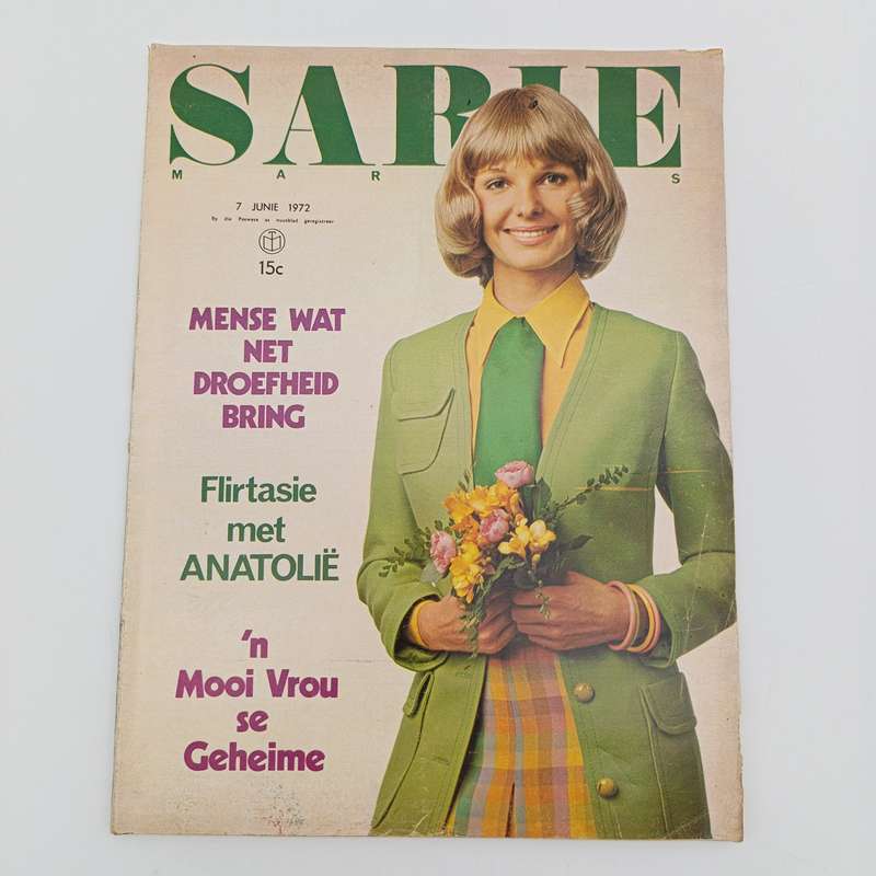 Vintage Sarie magazine - 7 June 1972 issue