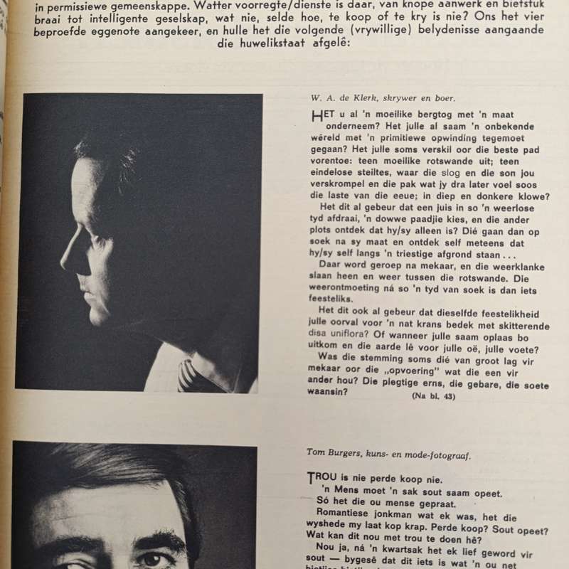 Vintage Sarie magazine - 22 September 1971 issue