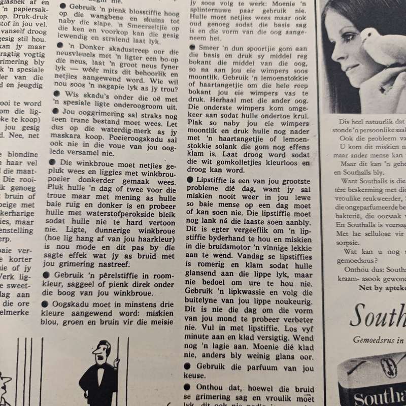 Vintage Sarie magazine - 22 September 1971 issue