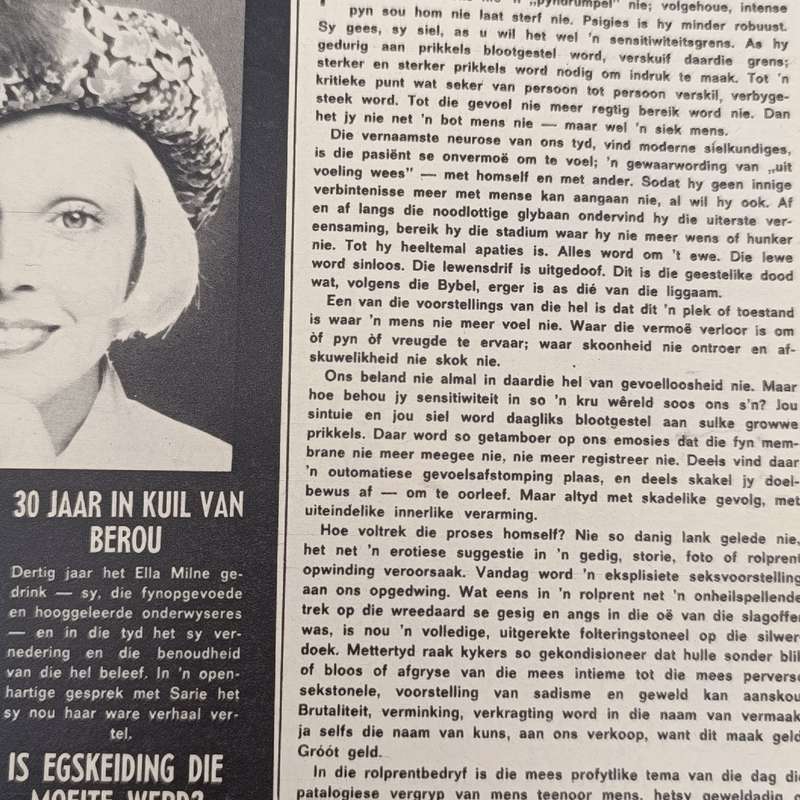 Vintage Sarie magazine - 28 March 1973 issue