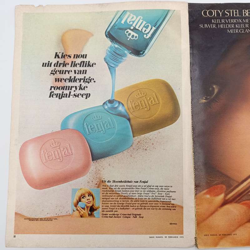Vintage Sarie magazine 28 February 1973 issue