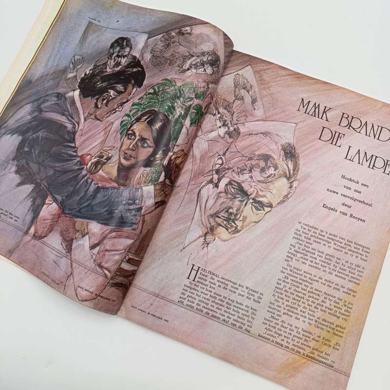 Vintage Sarie magazine 28 February 1973 issue