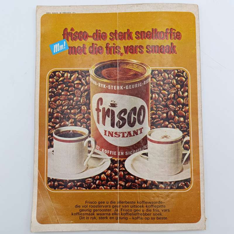 Vintage Sarie magazine 28 February 1973 issue