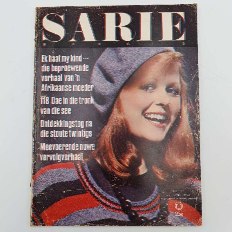 Vintage Sarie magazine - 19 June 1974 issue
