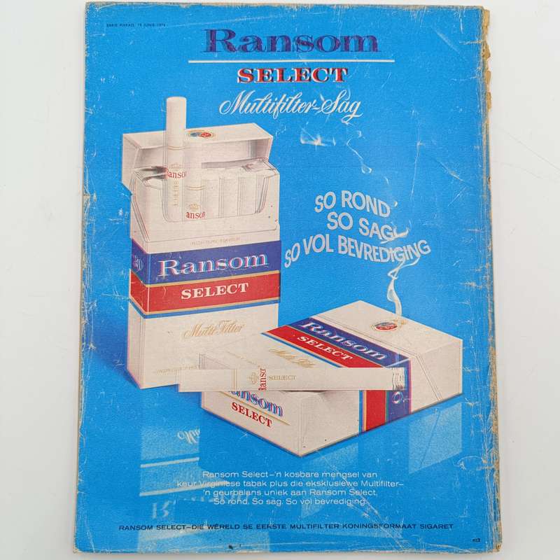 Vintage Sarie magazine - 19 June 1974 issue