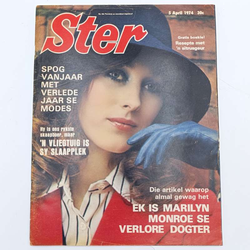Vintage Ster magazine - 5 April 1974 issue