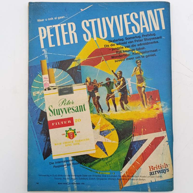 Vintage Rooi Rose magazine - 19 February 1975 issue
