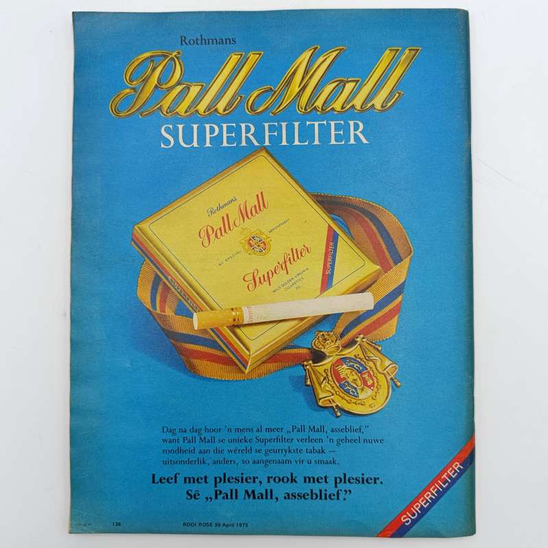 Vintage Rooi Rose magazine - 30 April 1975 issue