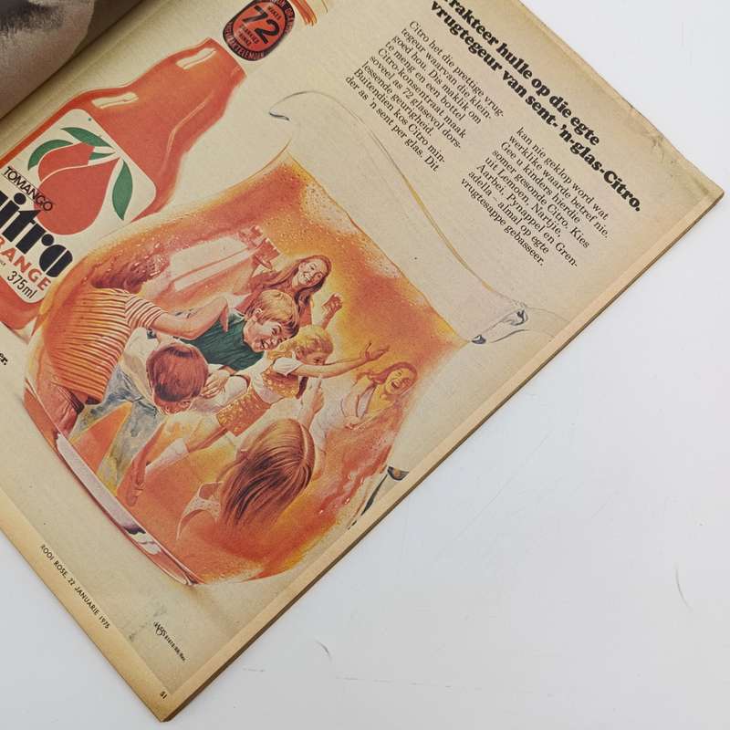 Vintage Rooi Rose magazine - 22 January 1975 issue