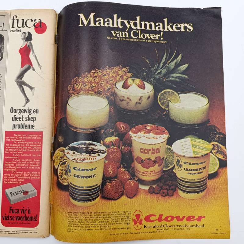 Vintage Rooi Rose magazine - 22 January 1975 issue