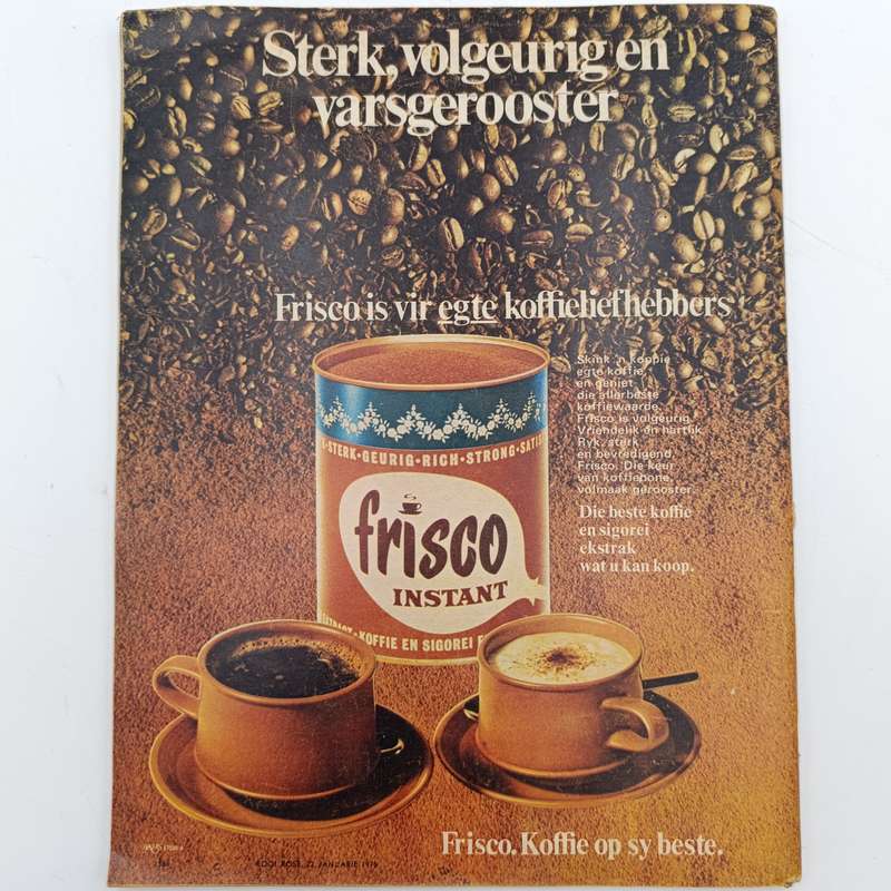 Vintage Rooi Rose magazine - 22 January 1975 issue