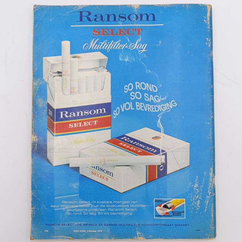 Vintage Rooi Rose en Ster magazine - 17 September 1975 issue