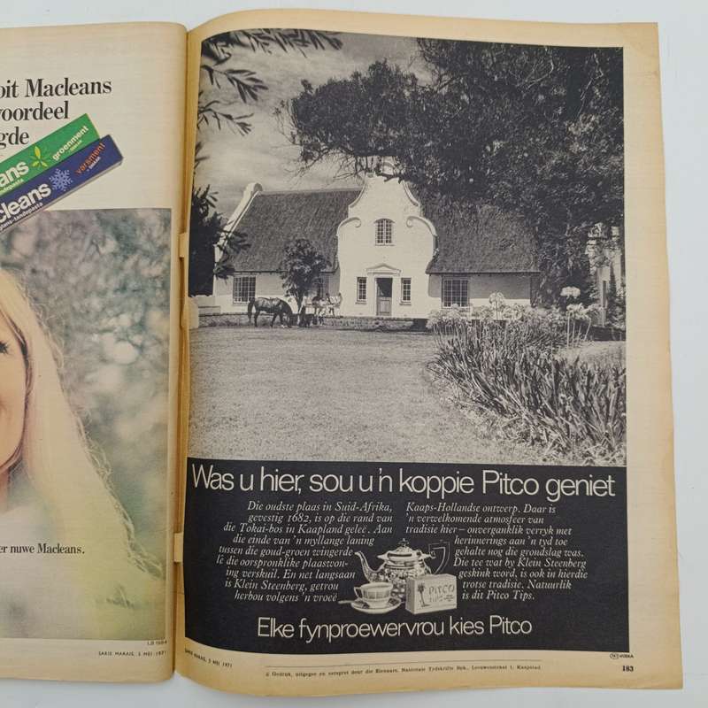Vintage Sarie magazine - 5 May 1971 issue