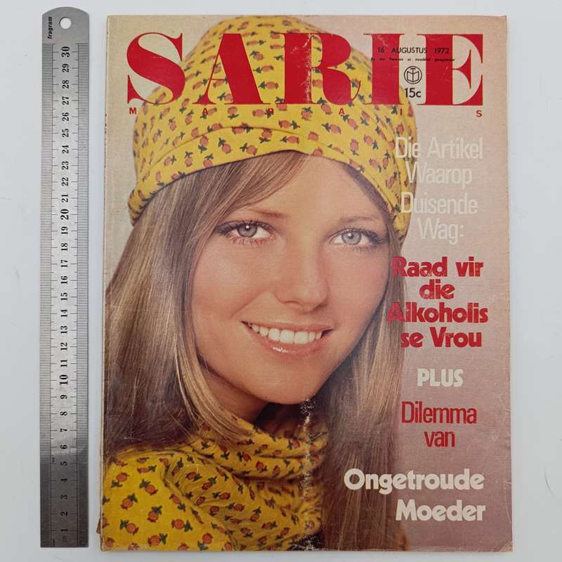Vintage Sarie magazine - 16 August 1972 issue