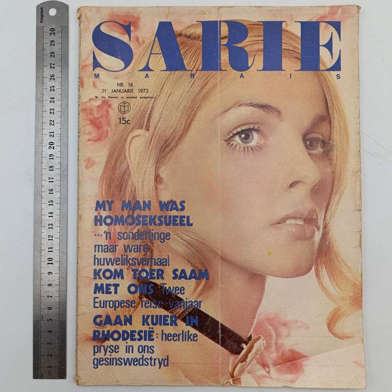 Vintage Sarie magazine - 31 January 1973 issue