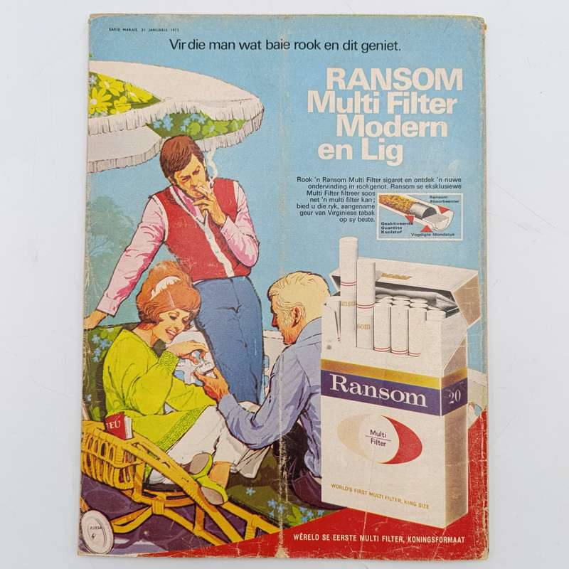 Vintage Sarie magazine - 31 January 1973 issue