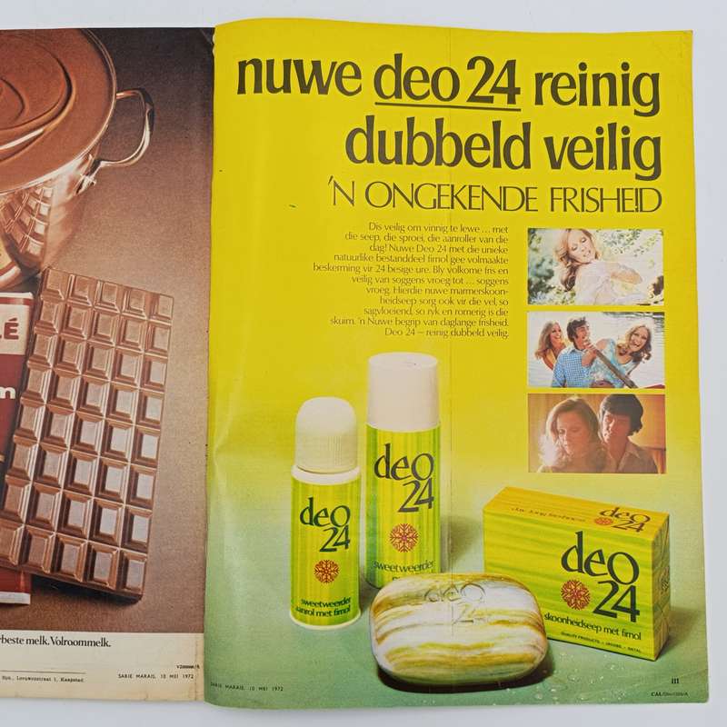 Vintage Sarie magazine - 10 May 1972 issue