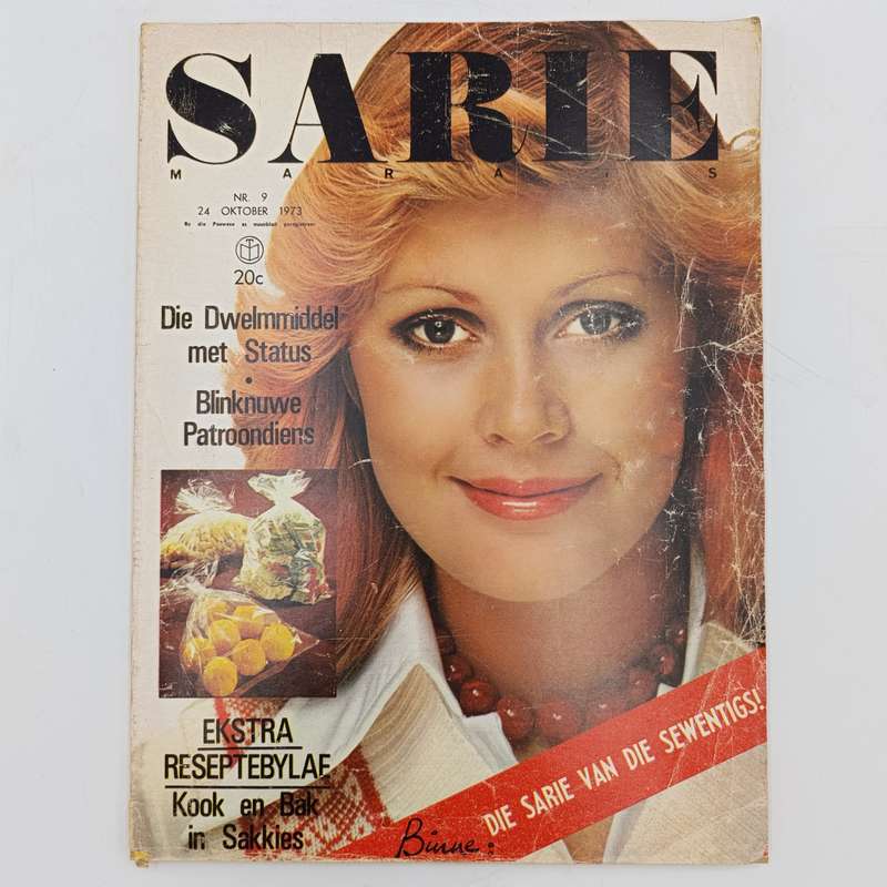 Vintage Sarie magazine - 24 October 1973 issue