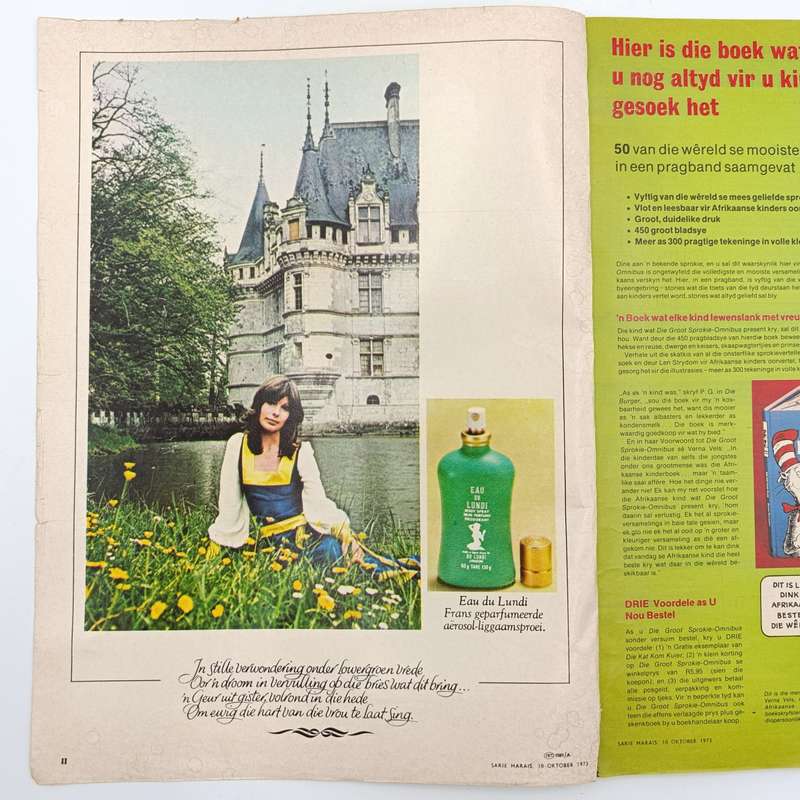 Vintage Sarie magazine - 10 October 1973 issue