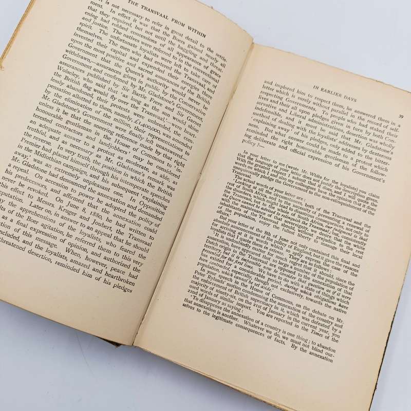 The Transvaal from within - a Private record of public affairs by J.P Fitzpatrick - 1899 issue