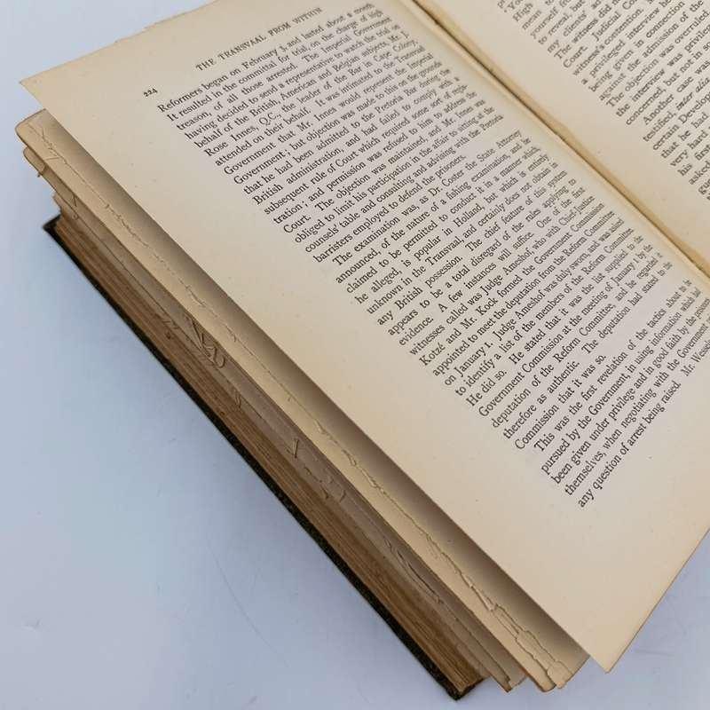 The Transvaal from within - a Private record of public affairs by J.P Fitzpatrick - 1899 issue
