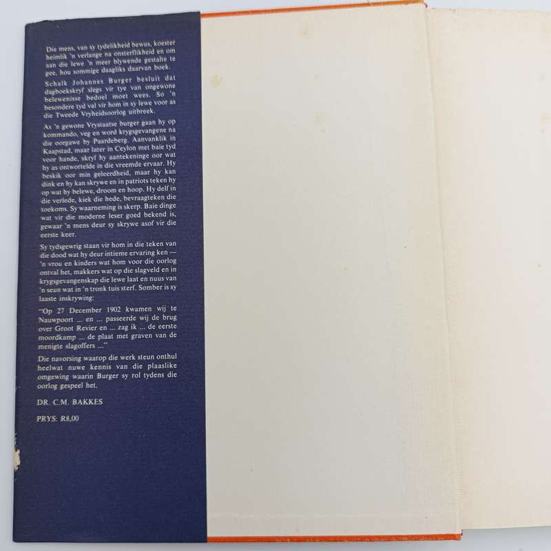 Oorlogsjoernaal van SJ Burger 1899-1902