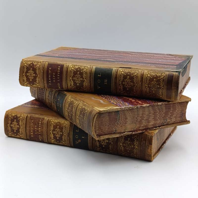 The Life and Letters of Charles Darwin - Volume 1-3 - issued 1887 to 1888