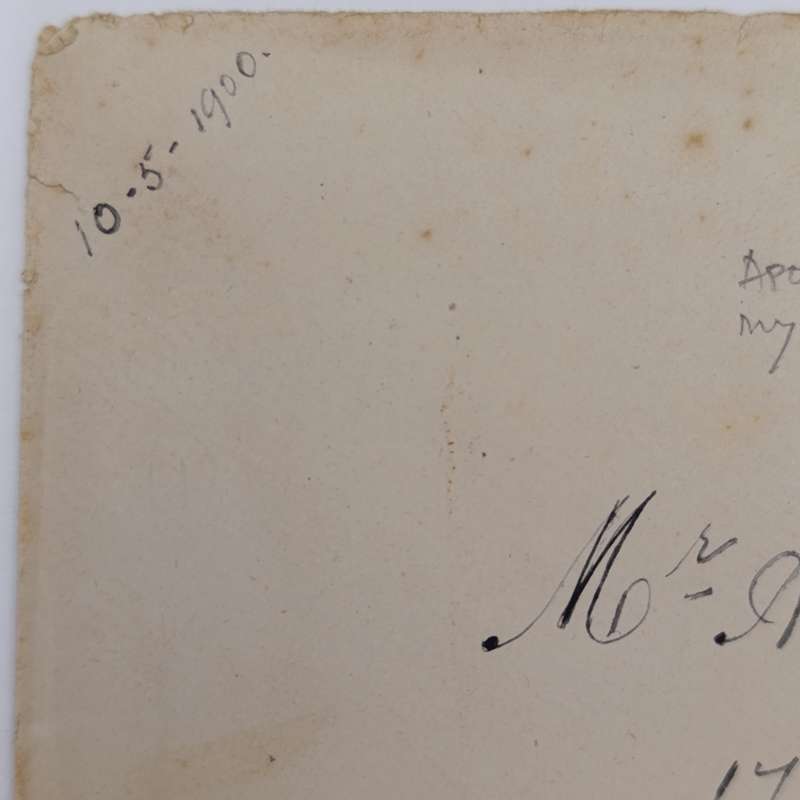Boer War cover posted at APO 26- Bloemfontein to Rochester England - English stamp used