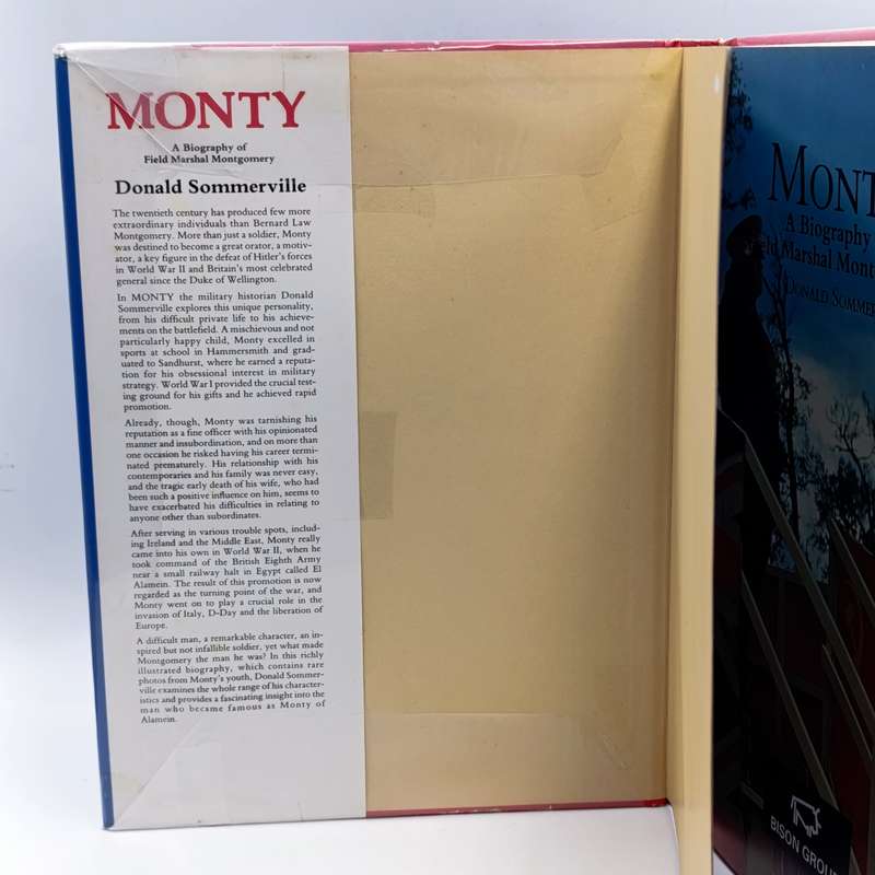 Monty - a Biography of Field Marshall Montgomery by Donald Sommerville