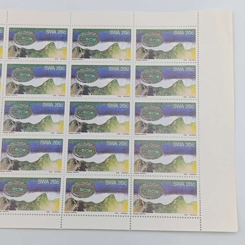 South West Africa 1979 Minerab set of full pages of mint stamps