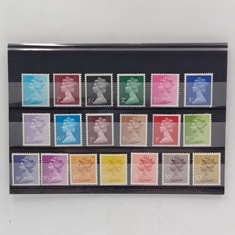 British Post Office Low Values definitive stamps presentation pack no 90
