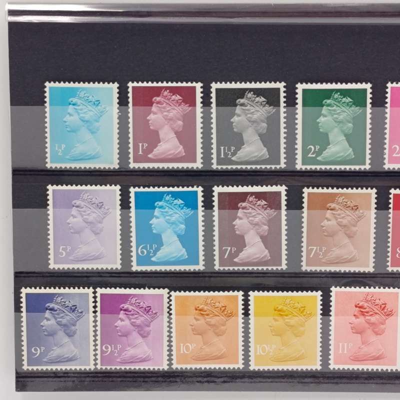 British Post Office Low Values definitive stamps presentation pack no 90