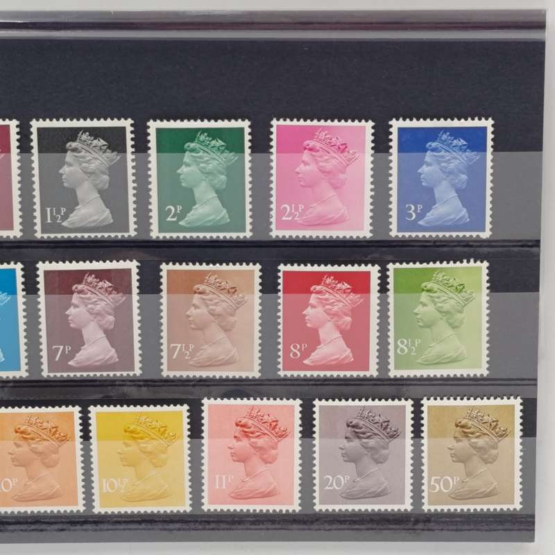 British Post Office Low Values definitive stamps presentation pack no 90