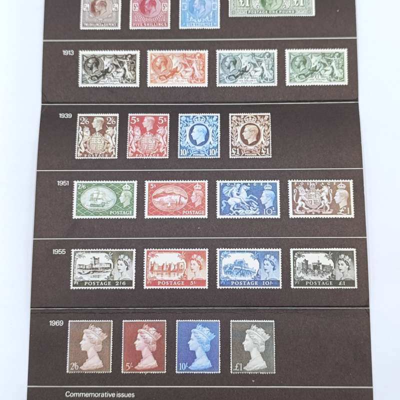 British mint stamps High Value decimal Issue Pack no 38