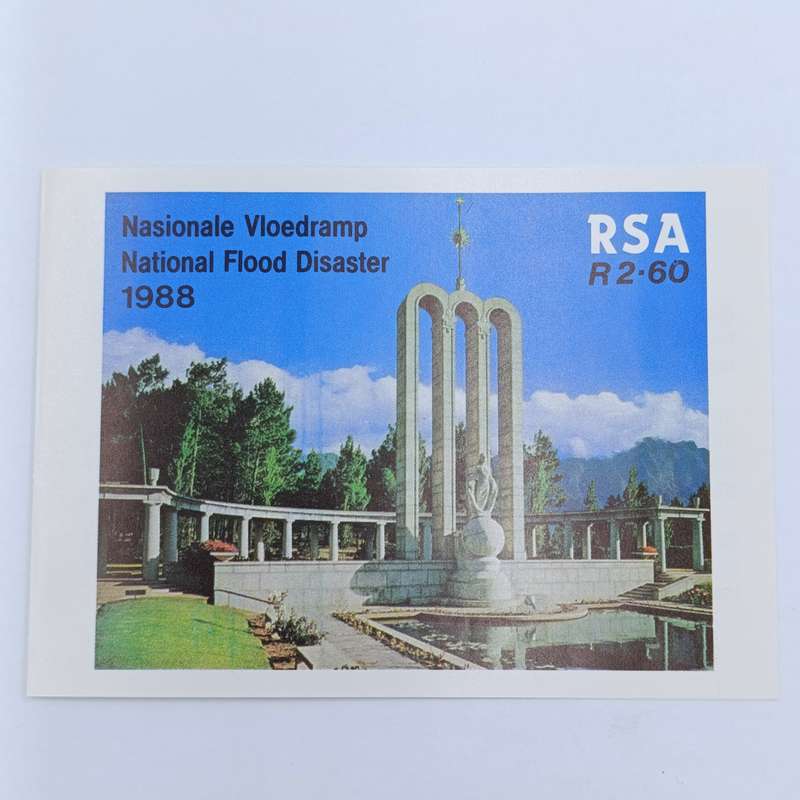 Lot of 4 different Flood disaster Natal unused stamp booklets with all stamps