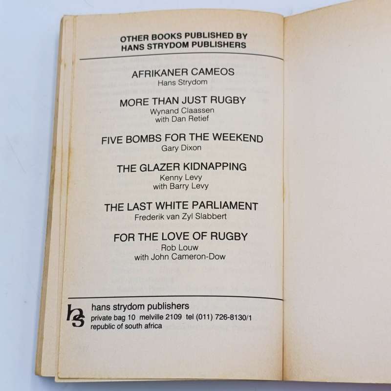 The Wynand du Toit story - signed by Wynand du Toit