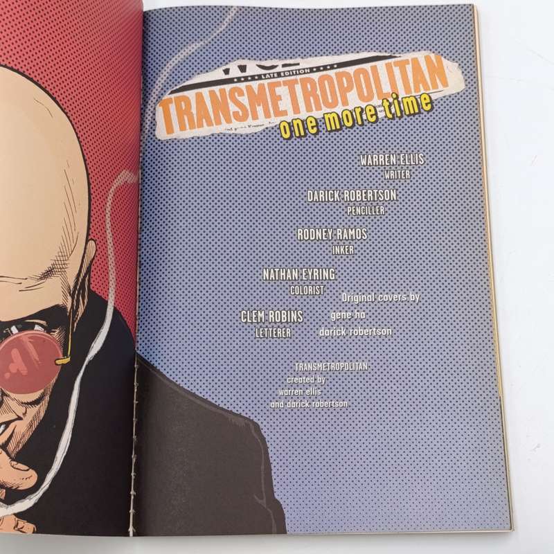 Vertigo Transmetropolitan One More Time graphic novel