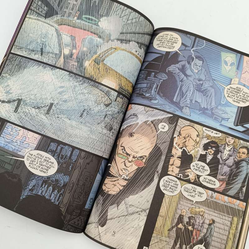 Vertigo Transmetropolitan dirge graphic novel