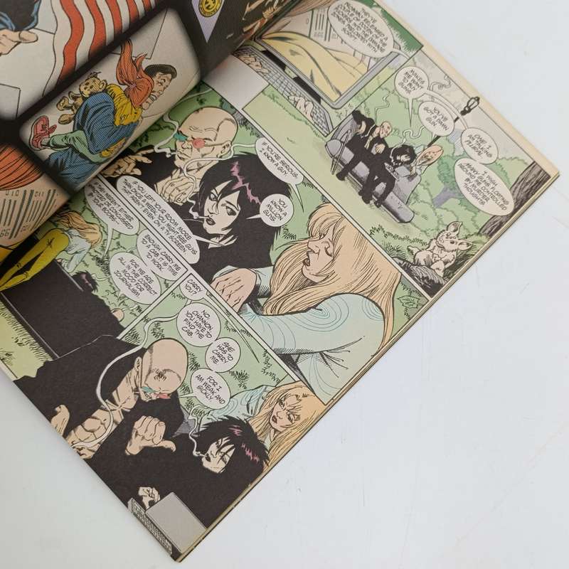 Vertigo Transmetropolitan dirge graphic novel